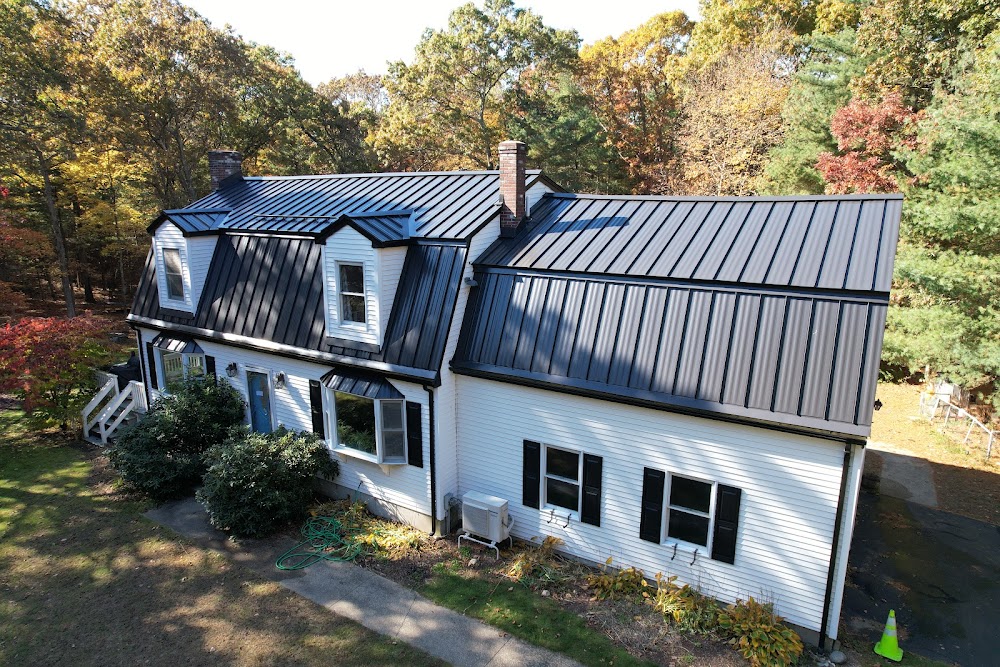 Modern Standing Seam Metal Roofing